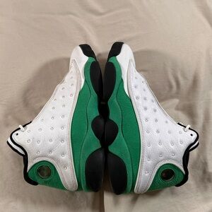 Men's Nike Air Jordan 13 Retro 'Lucky Green' Sneakers DB6537-113 Size 9.5